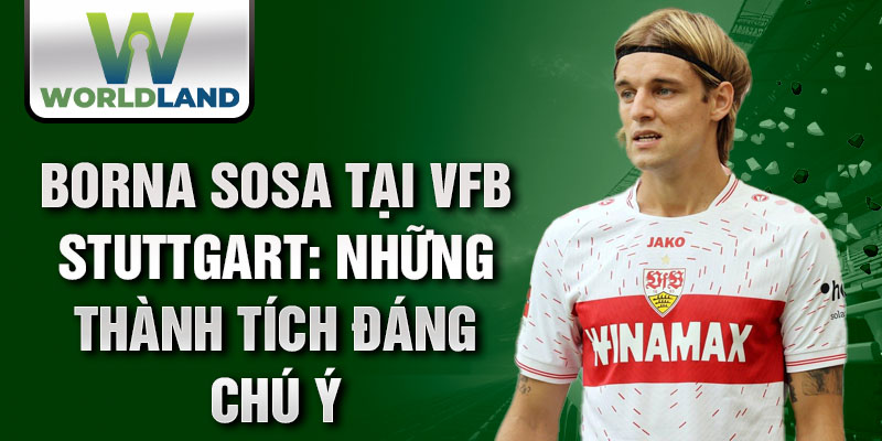 Borna Sosa tại VfB Stuttgart: những thành tích đáng chú ý