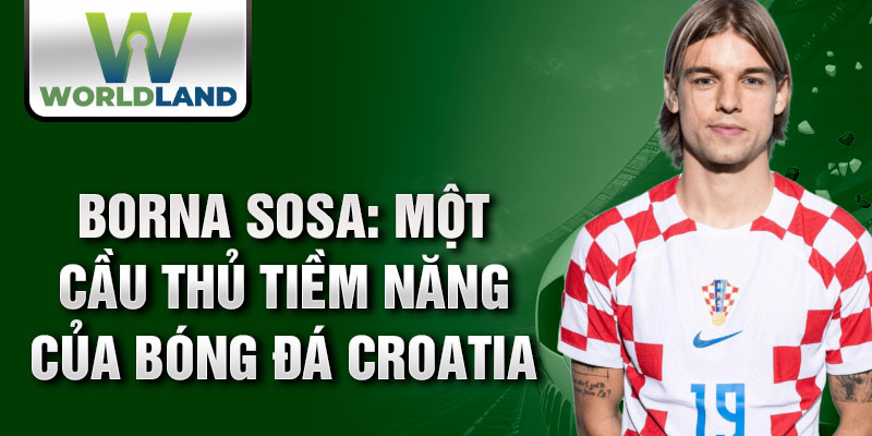 Borna Sosa: một cầu thủ tiềm năng của bóng đá Croatia